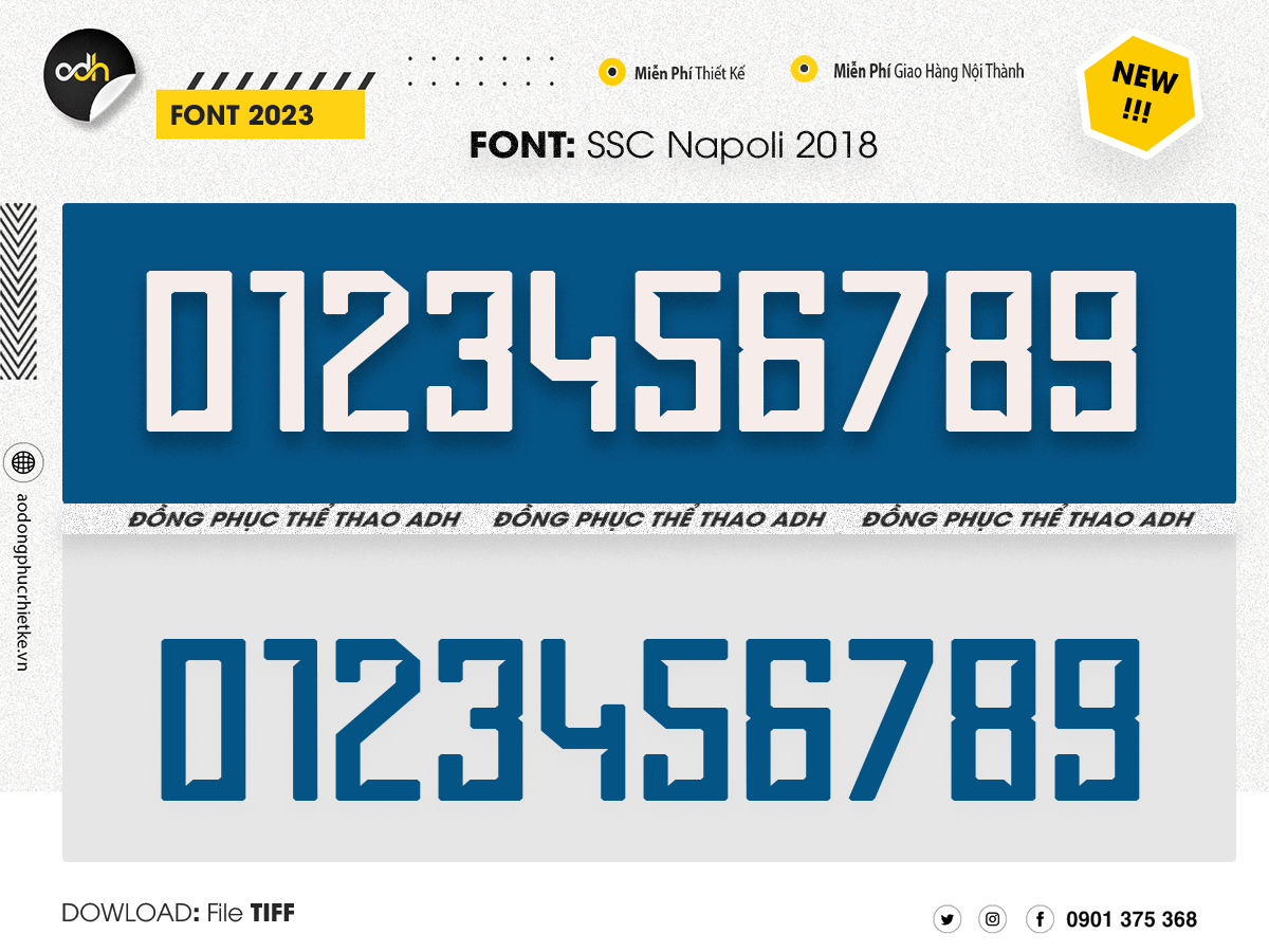 FONT SSC Napoli 2018-DOWLOAD FREE